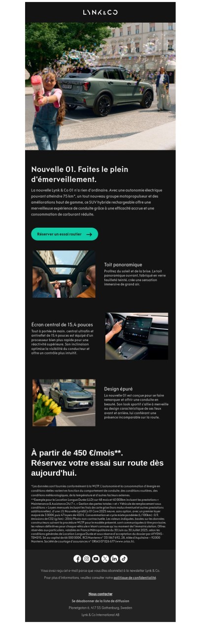 Nouvelle 01. Faites le plein d'émerveillement.