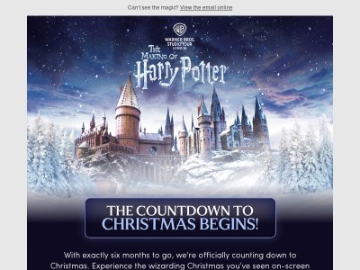 ❄️ Experience Christmas at Hogwarts