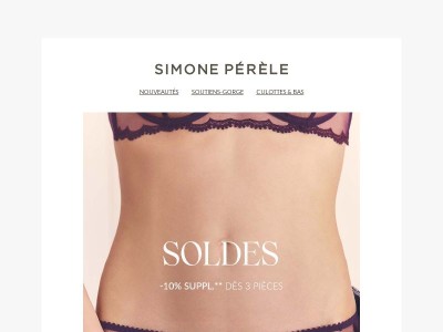 SOLDES : 10% supplémentaires sur vos achats 😍