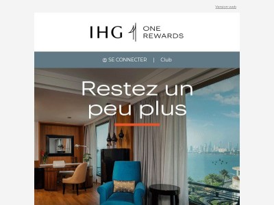 Séjournez 3 nuits pour le prix de 2