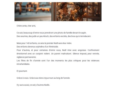 Le plus beau cadeau de Noël, c’est la liberté