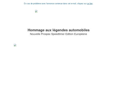 Hommage aux légendes automobiles 