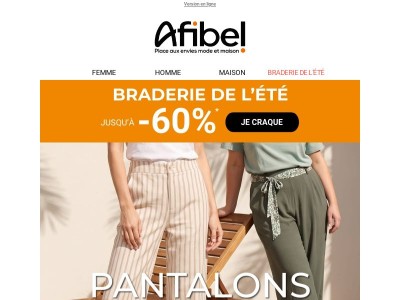 Le pantalon d’été