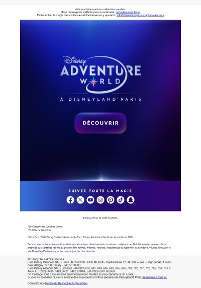 Vous êtes à un clic d'une GRANDE nouvelle 👀