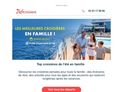👨‍👩‍👧‍👦 Offres immanquables pour toute la famille !