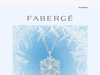 A Season of Sparkle with Fabergé