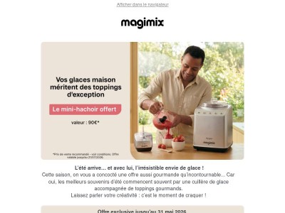 🍦 Pour vos envies glacées de l'été