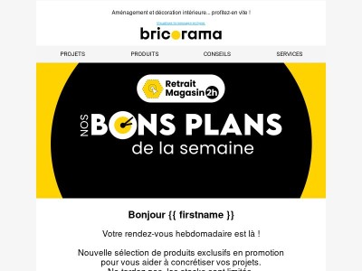[NOS BONS PLANS DE LA SEMAINE] Redonnez vie à vos pièces intérieures