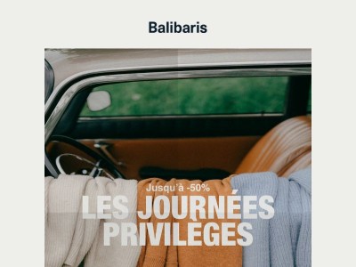 Les Journées Privilèges continuent !