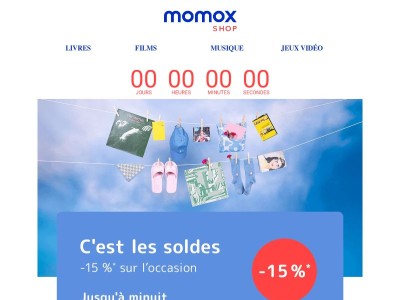 Derniers jours pour profiter de -15 %* 🚨