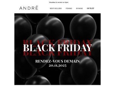 Il arrive… Le Black Friday démarre demain 👀


