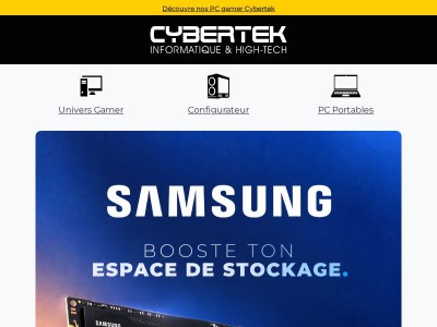 Samsung.

Plus d’espace. Plus de vitesse. 