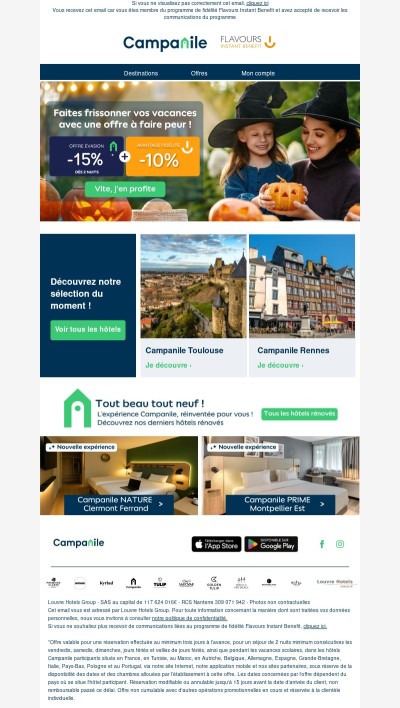 Une offre qui fait peur 🎃