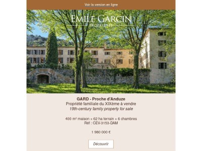 🌿 L’esprit des Cévennes à travers nos propriétés de caractère