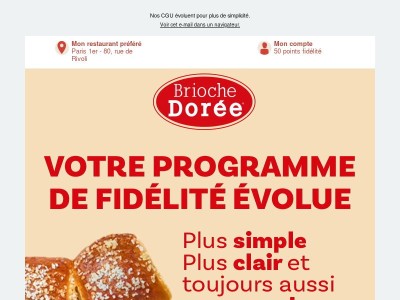 Nous faisons évoluer nos Conditions Générales d'Utilisation