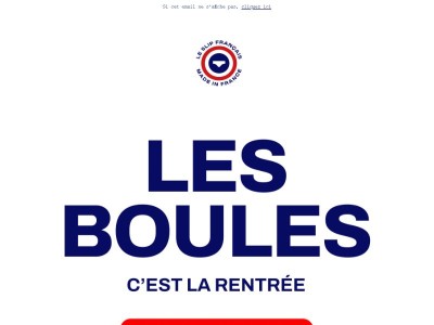 🍒 Les boules c’est la rentrée