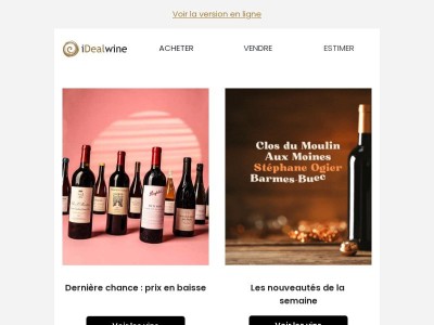 Nouveau millésime du Clos du Moulin Aux Moines, S. Ogier, Barmès-Buecher, Markus Molitor, Suduiraut...