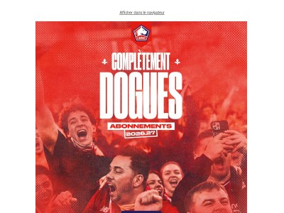 Abonnements LOSC 26/27 : Choisissez votre expérience !