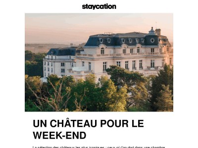 🏰 Un château pour le week-end