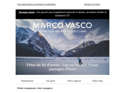 Pour les fêtes, offrez-vous un hiver d’exception