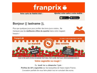 ​​{{ lastname }}, les bons jours voisins continuent !