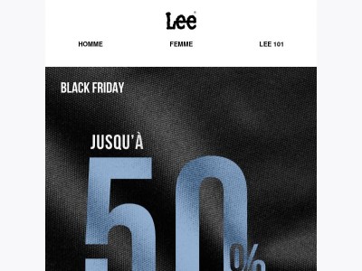 Le Black Friday commence MAINTENANT – jusqu’à -50% 🔥