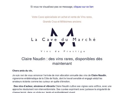 🍷 Les pépites de Claire Naudin sont arrivées!
