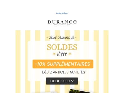 -10% en plus sur les soldes🔥