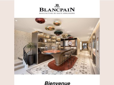 Nouvelle boutique Blancpain à Paris
