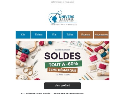 2eme démarque : les prix chutent encore 🔥