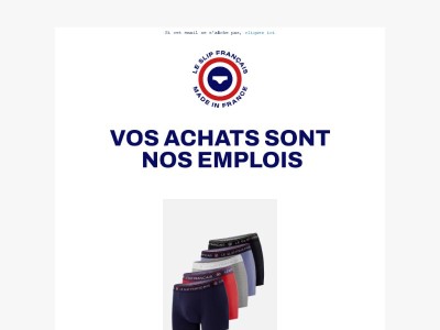 🇫🇷 Vos achats sont nos emplois