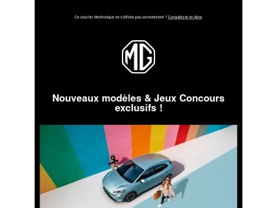 MG vous réserve des surprises