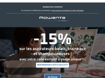 {{ firstname }}, profitez de -15 % sur une sélection pour la rentrée !