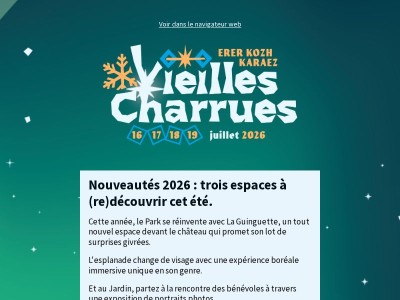 Le plein de nouveautés !