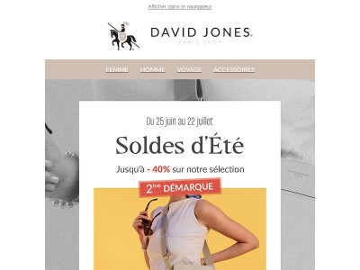 Deuxième Démarque : jusqu’à -50% sur nos sacs iconiques ✨