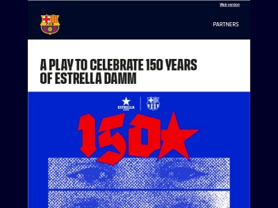 🍻 Estrella Damm turns 150: celebrate with us!