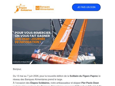 Cap sur la solidarité ⛵