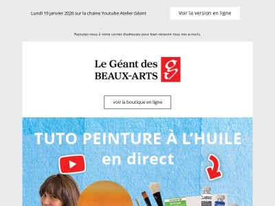 En direct : Tutoriel peinture à l'huile avec Valentine Cousse