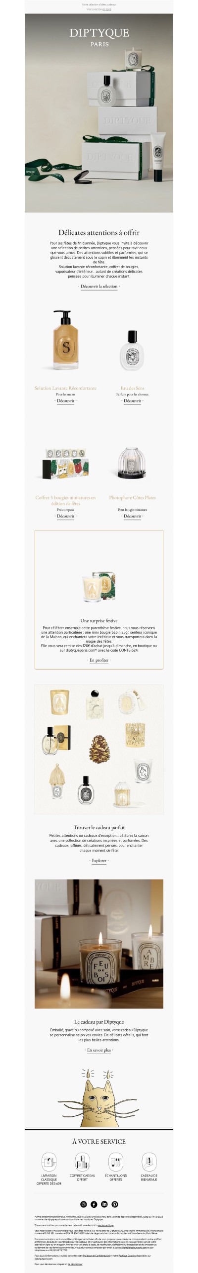 Petites attentions à glisser sous le sapin