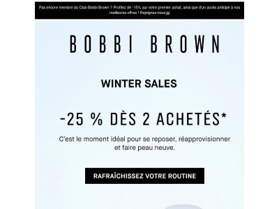 Prête pour l’hiver? Nous avons tout prévu! Choisissez 2 favoris, obtenez 25 % DE RÉDUCTION