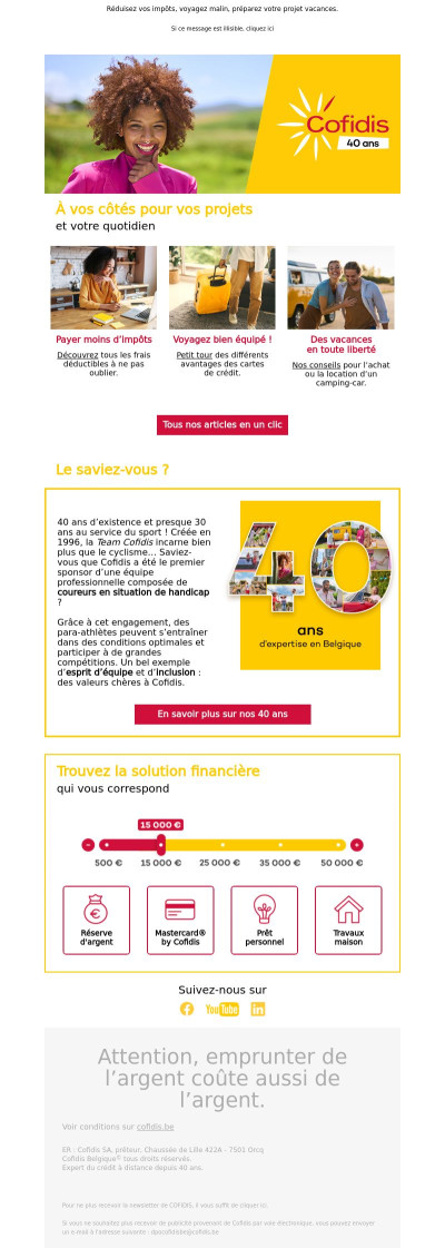 Cet été, suivez nos conseils