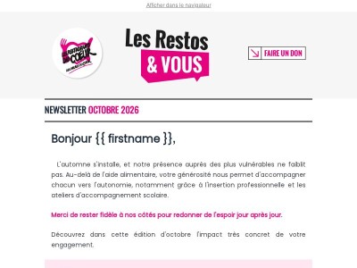🤝 Un toit, un repas, un avenir : découvrez l'impact de vos dons