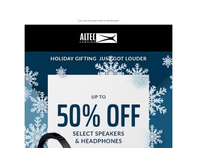 50% OFF Select Products is Live!