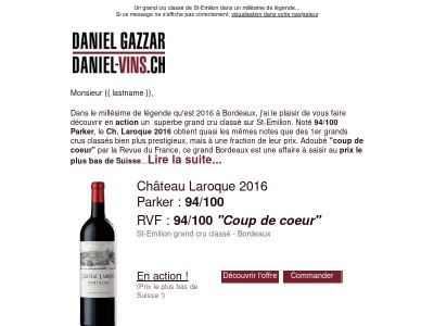 94/100 Parker pour la rock star de St-Emilion (en action)