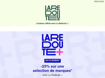 -25% sur une sélection de marques 💙