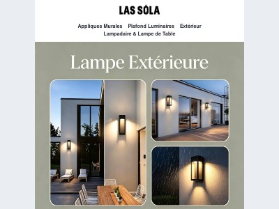 💡 Illuminez la nuit | 20 % de réduction sur notre éclairage décoratif extérieur haut de gamme.