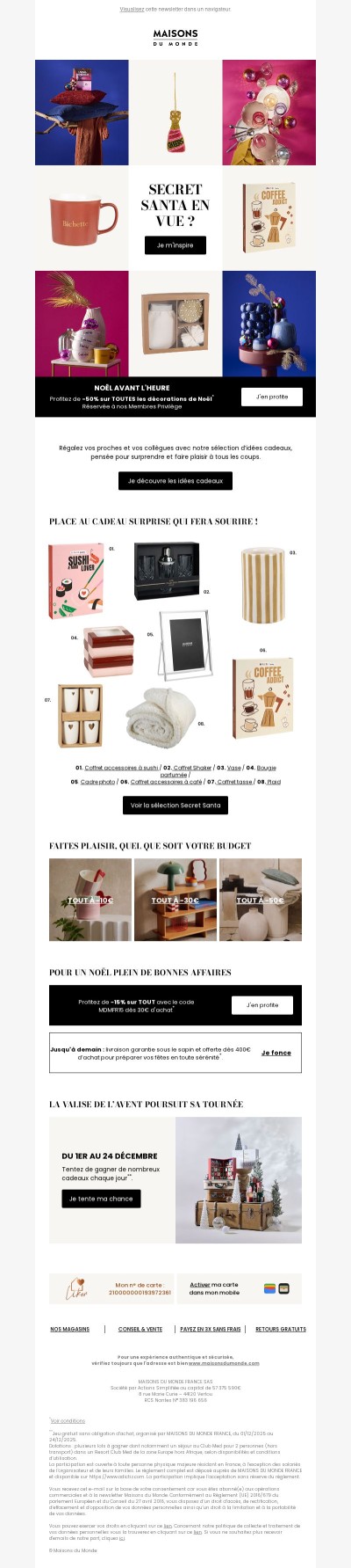 ✨Pour un Secret Santa réussi ? C’est par ici !