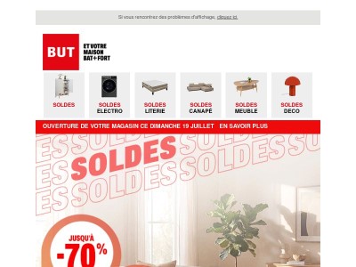 SOLDES derniers jours | jusqu'à -70% + -10% supp