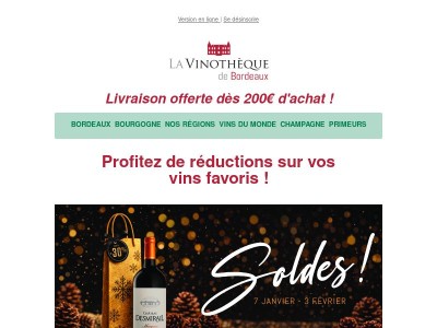 {{ firstname }}, les soldes d'hiver sont là ! ❄️