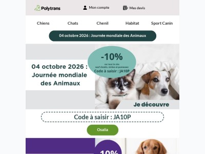 Leur journée, votre remise : -10% !